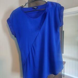 Express Vibrant Blue Blouse